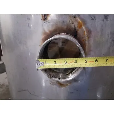 Used 225 Gallon Stainless Steel Tank