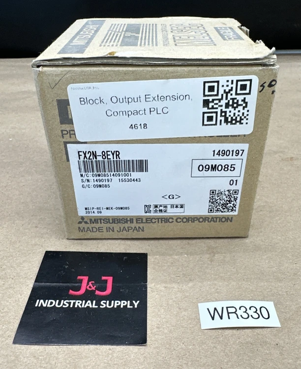 New | in-Stock Mitsubishi FX2N-8EYR PLC Processors Indiana US | J&J Industrial Supply #927322
