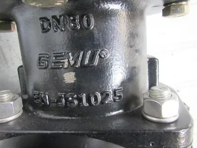 GEMU 620080D3818141-3A2 3" pneumatically operated 2/2-way diaphragm valve