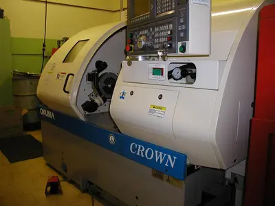 Used 1998 OKUMA CROWN 762S SB CNC Lathes Minnesota US | Source Machinery Sales #944852