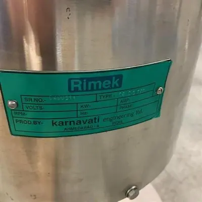 Rimek model D-Duster vibratory Deduster