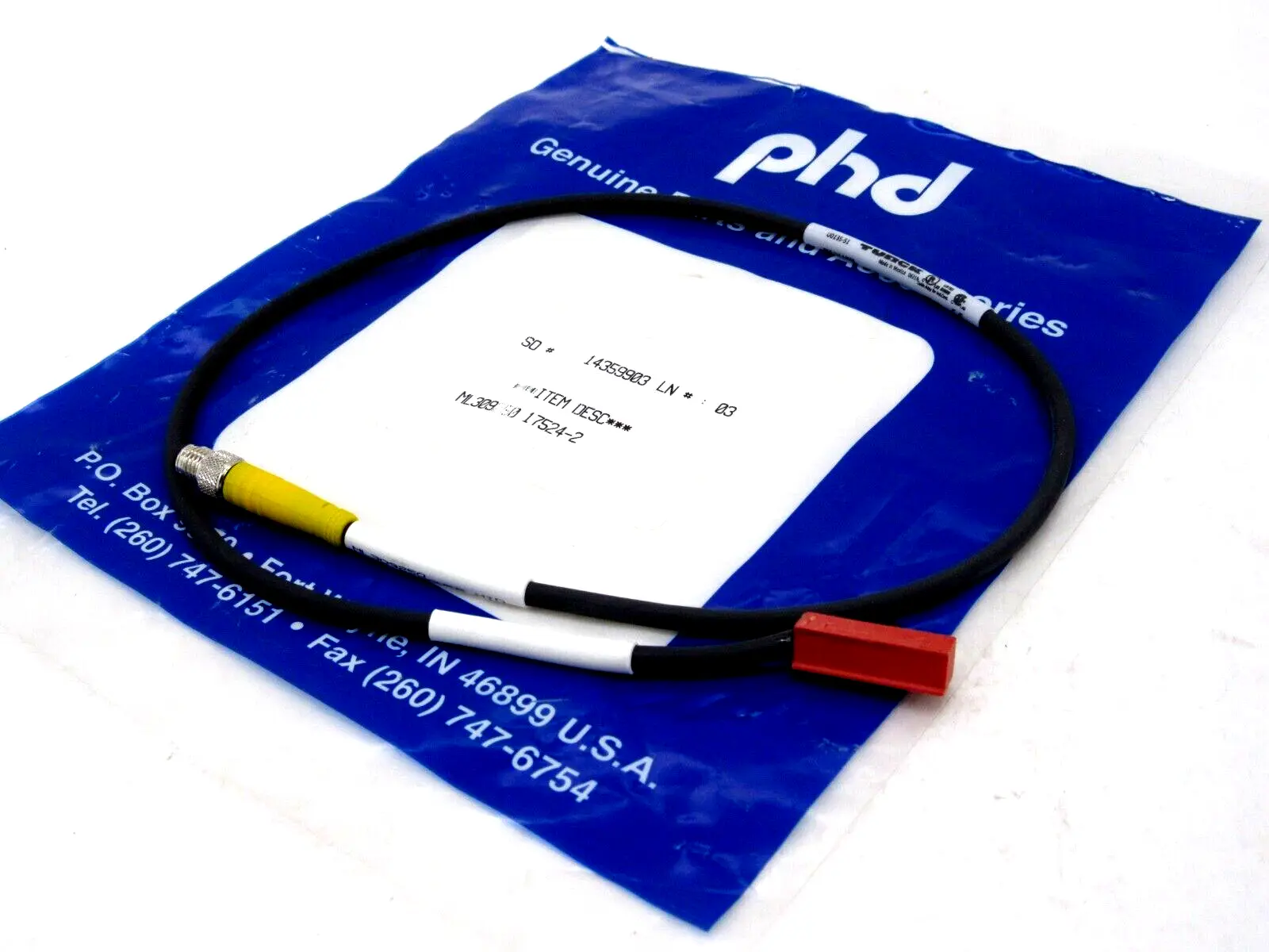 NEW TURCK PSG 3M-1/S90 CORD SET PSG 3M1S90