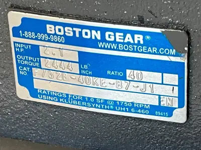 New | in-Stock BOSTON GEAR BOSTON GEAR F732B-40KE-B7-J1 Speed Reducers | Maverick Industrial Sales #1104037