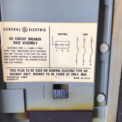 Used GE DFPTQLX3 Misc Electrical & Power Parts California US | Davliegogo LLC #1709742