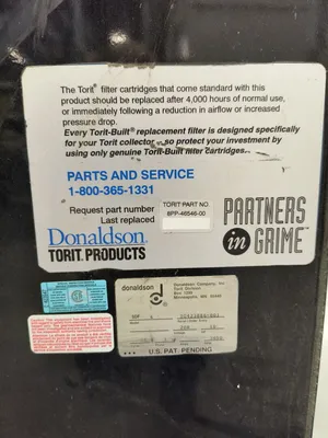 USED DONALDSON TORIT SDF-6