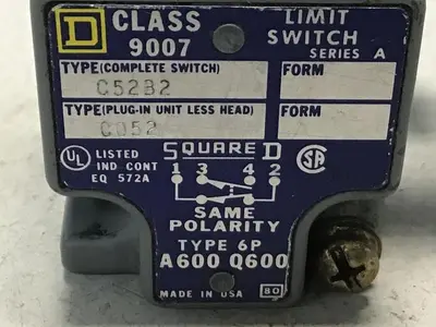 USED SQUARE D 9007-C52B2