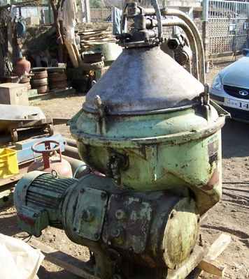 (4) Alfa-Laval FOPX 610 TGD-24G-60 oil purifiers, 316SS.