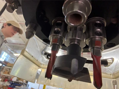 Used BLUM "MINIPRESS P" Heavy Duty & Sensitive Single Spindle Drills Illinois US | MachineryMax #1338203