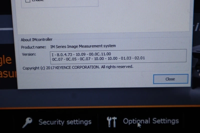 Used KEYENCE INSPECTION & MEASUREMENT KEYENCE IM-7030T 2D Vision Measuring Systems Minnesota US | Machinesused.com #1372426