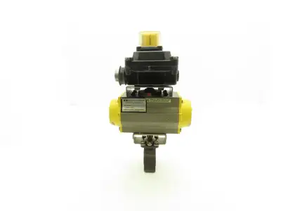 RVA 80SRB075 Pneumatic Actuator With Senitec Position Indicator 1/8" NPT 120PSI