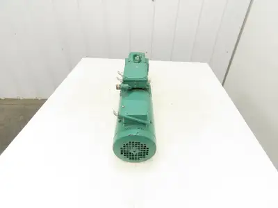 Leroy-Somer LSMVR-80L Gearbox Speed Reducer Motor 38.9:1 36.8 RPM 230/460V .55kW