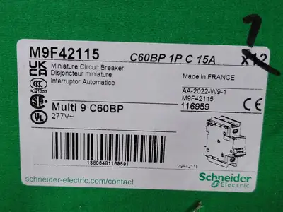 NEW SCHNEIDER ELECTRIC M9F42115