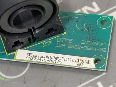 Indramat DIM5 Current Sensor Board 109-0988-3B04-02 / 109-0988-3A04-02 Used