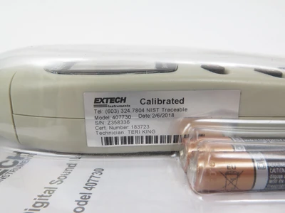Used Extech Sound Level Meter Meters - Misc California US | ANACAPA EQUIPMENT BROKERS, INC #1232944