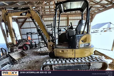 Used 2018 CATERPILLAR 305-E2  CR Crawler Excavators - Mini North Carolina US | Proxy Equipment #1382988