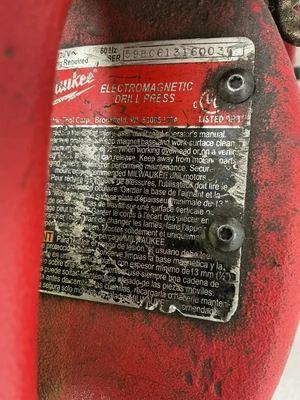 Used MILWAUKEE SMART 6 Portable Drills including Magnetic Base Ohio US | Equipment Recovery Corp. #1331793