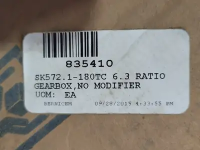 NEW 2015 NORD DRIVESYSTEMS SK572.1-N180TC