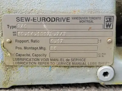 Used SEW R40DT90S4 Motors (misc) British Columbia CA | Lenmark #247731