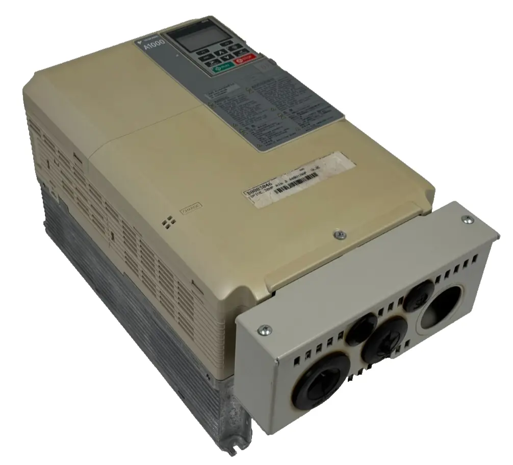 USED YASKAWA CIMR-AU4A0044FAA VFD DRIVE 400V 3PH. 44A/39A