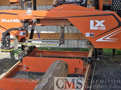 Used WOOD-MIZER LX150 BAND SAWMILL Sawmill Bandsaws British Columbia CA | CAROLINA MACHINERY SALES #1326905