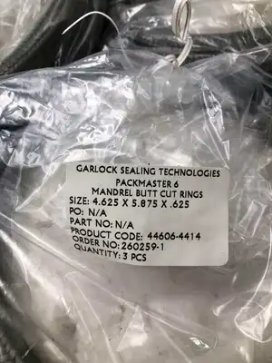 Garlock Sealing Tech. Packmaster 6 Graphite Compression Packing -Lot of 8 NIB