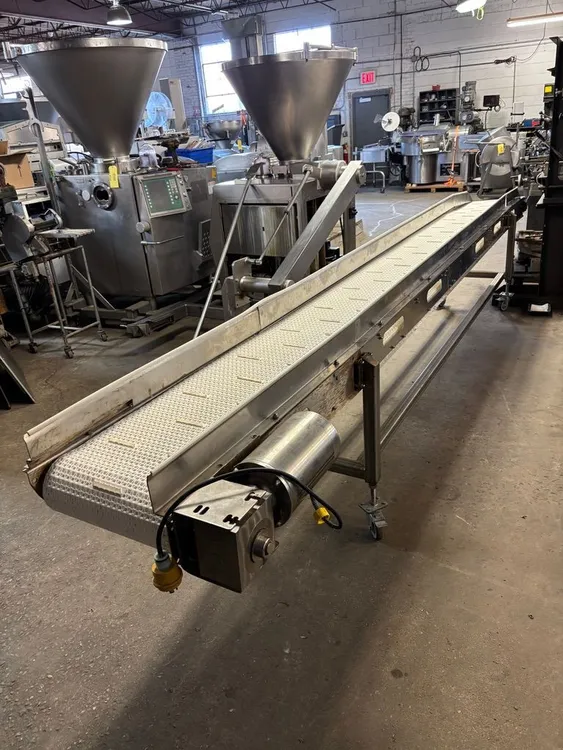 Used CUSTOM STAINLESS CONVEYOR Belt Conveyors Illinois US | M&M Equipment Corp. #1176413