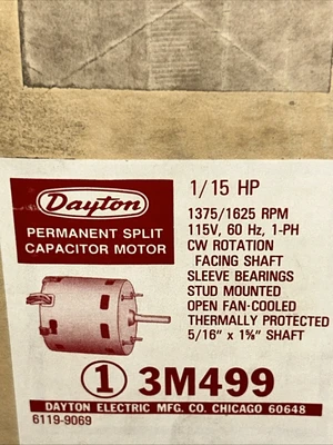 NEW Dayton 3M499
