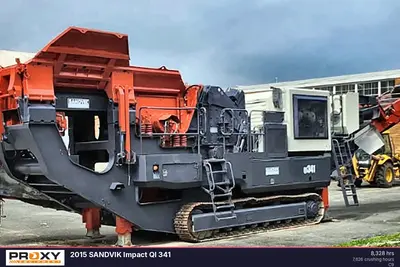 Used 2015 SANDVIK IMPACT QI 341 Crushers New Jersey US | Proxy Equipment #1385416