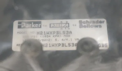 NEW PARKER H21WXPBL53A VALVE ASSEMBLY