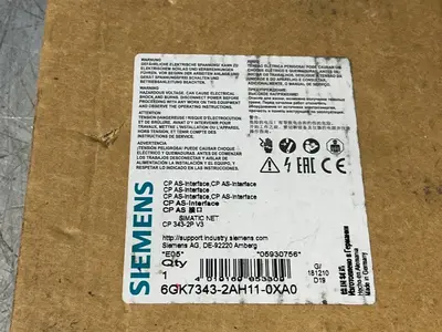 Used SEIMENS 6GK743432AH110XA0 PLC Expansion Units Ohio US | HGR 24 #1263454