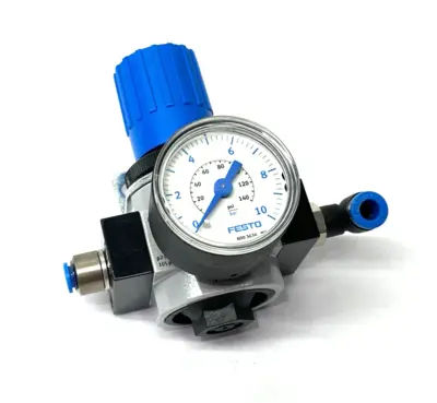 Used Festo Modular Pressure Regulator 1/8" Ports 192299 Air Pressure Regulators Michigan US | Maverick Industrial Sales #1398908
