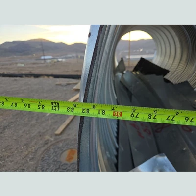 84in Diameter Culvert