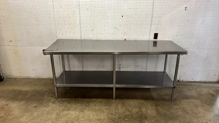 Used Falcon Restaurant Supply, Inc. Used 84" x 30" Stainless Steel Table - TH6 Food Prep Tables Illinois US | Falcon Restaurant Supply #1373531