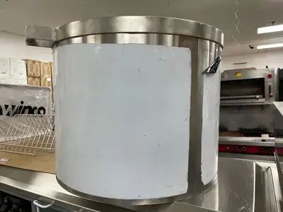 New | in-Stock Falcon Restaurant Supply New 180qt Stainless Steel Stock Pot with Drain Cooking Kettles Illinois US | Falcon Restaurant Supply #1376236