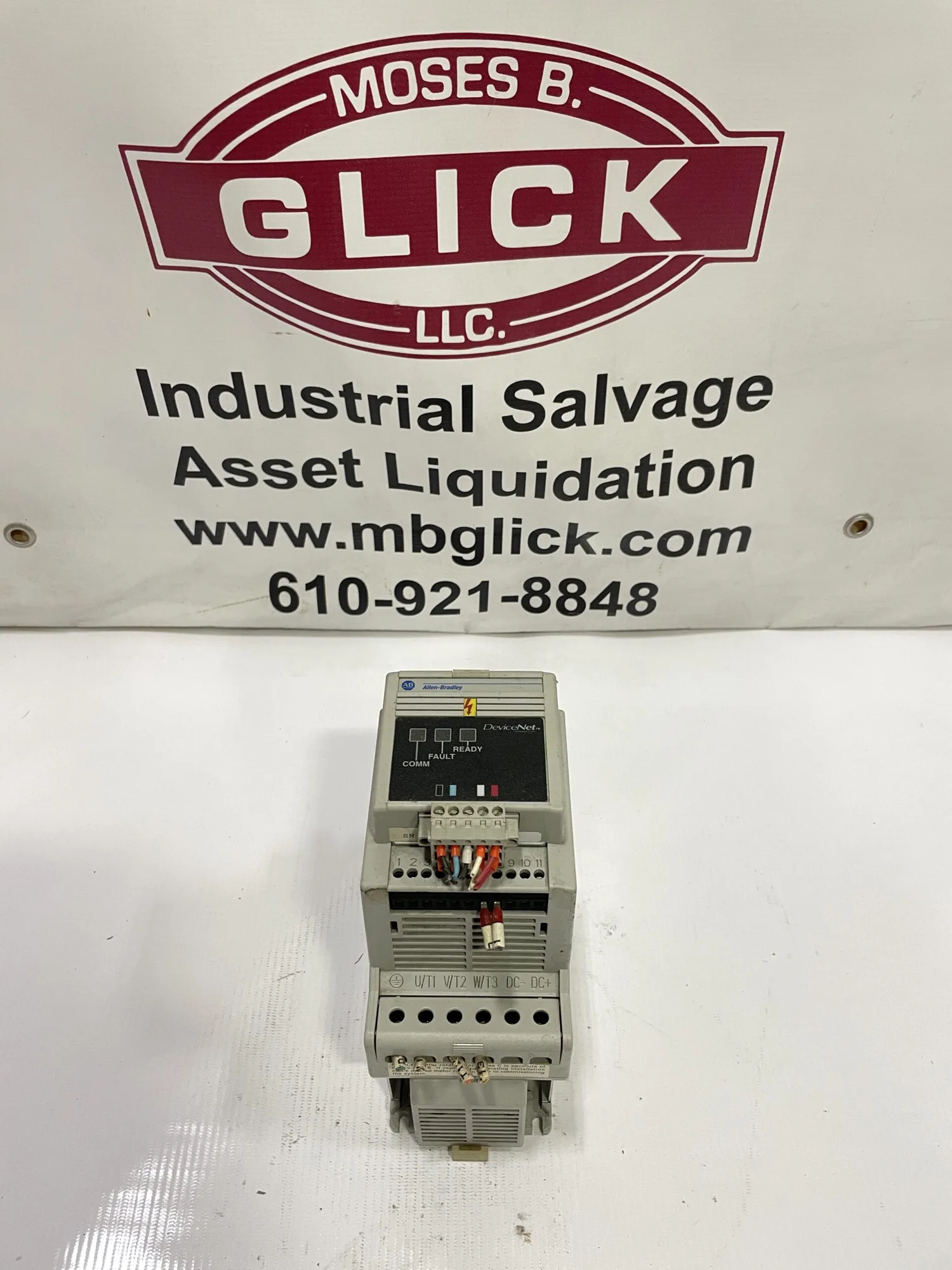 Allen-Bradley 160-BA06NSF1 Ser C VFD 3HP 380-460V 3PH 5600VA