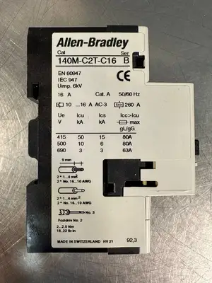 Allen Bradley 140M-C2T-C16 /B Manual Starter M. Protector 10-16A (7.2.2)