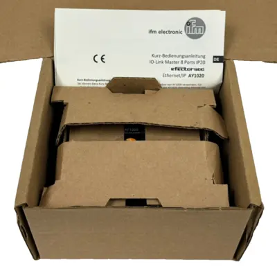 NEW IFM IO-LINK MASTER ETHERNET/IP 8 PORT IP 20