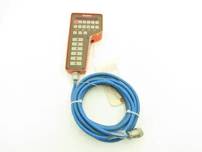 Westinghouse Unimation 923 EJ1X Robot Teach Pendant With Cable & Deadman Switch
