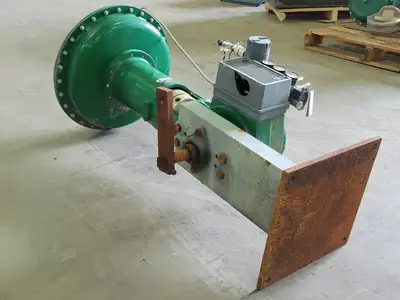 Control Valve Actuator w/ 3600 Series Valve Positioner