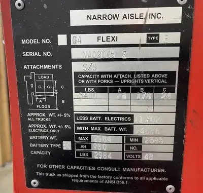 Used 2009 FLEXI G4 Misc Forklifts Colorado US | Discount Forklift #1261894