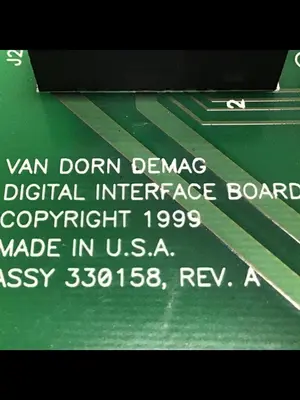 USED VAN DORN PC330-158 330-158