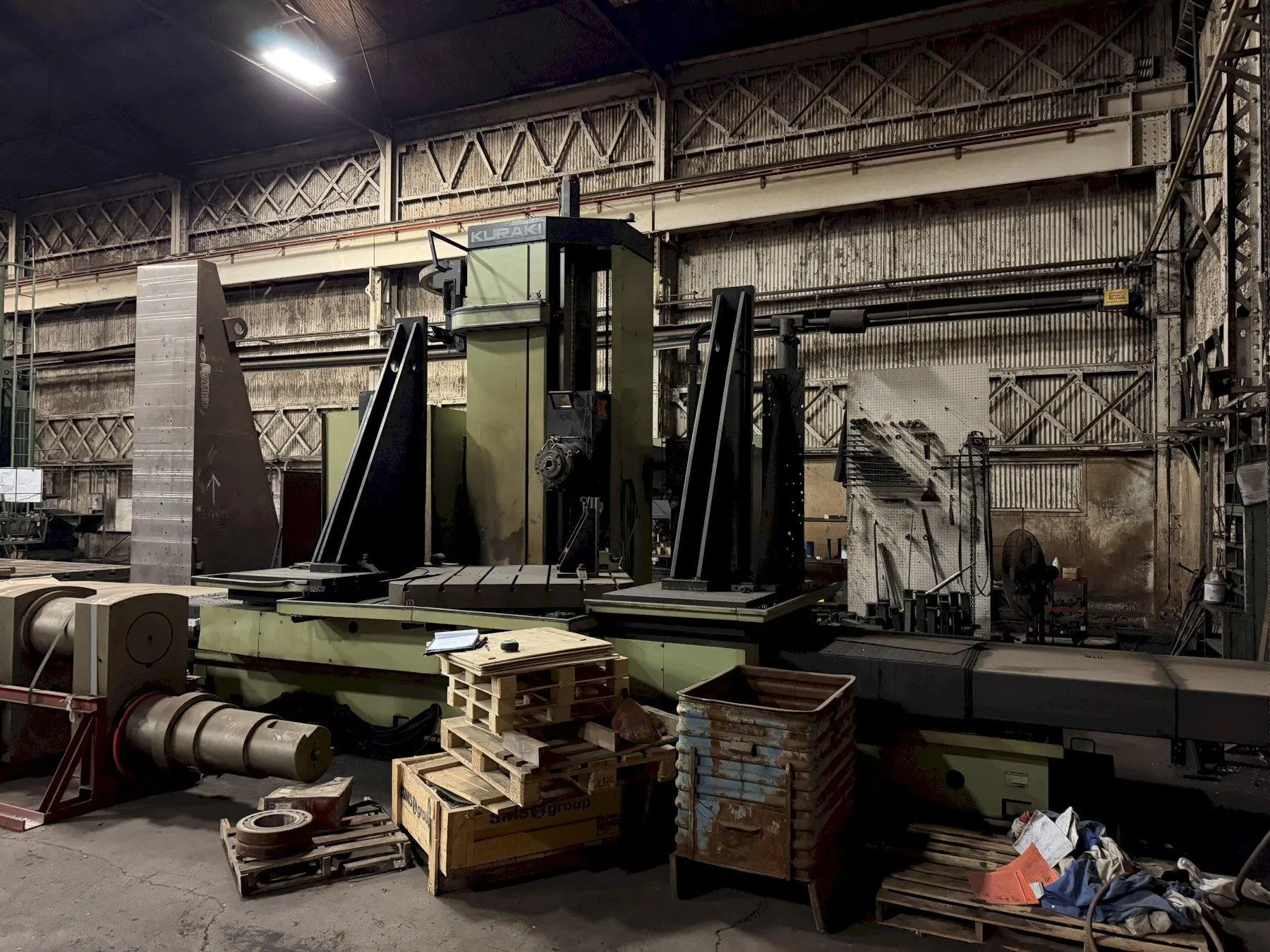 Used KURAKI KBT-13CDXA Horizontal Table Type Boring Mills Ohio US | G-2000, Inc. #1494958