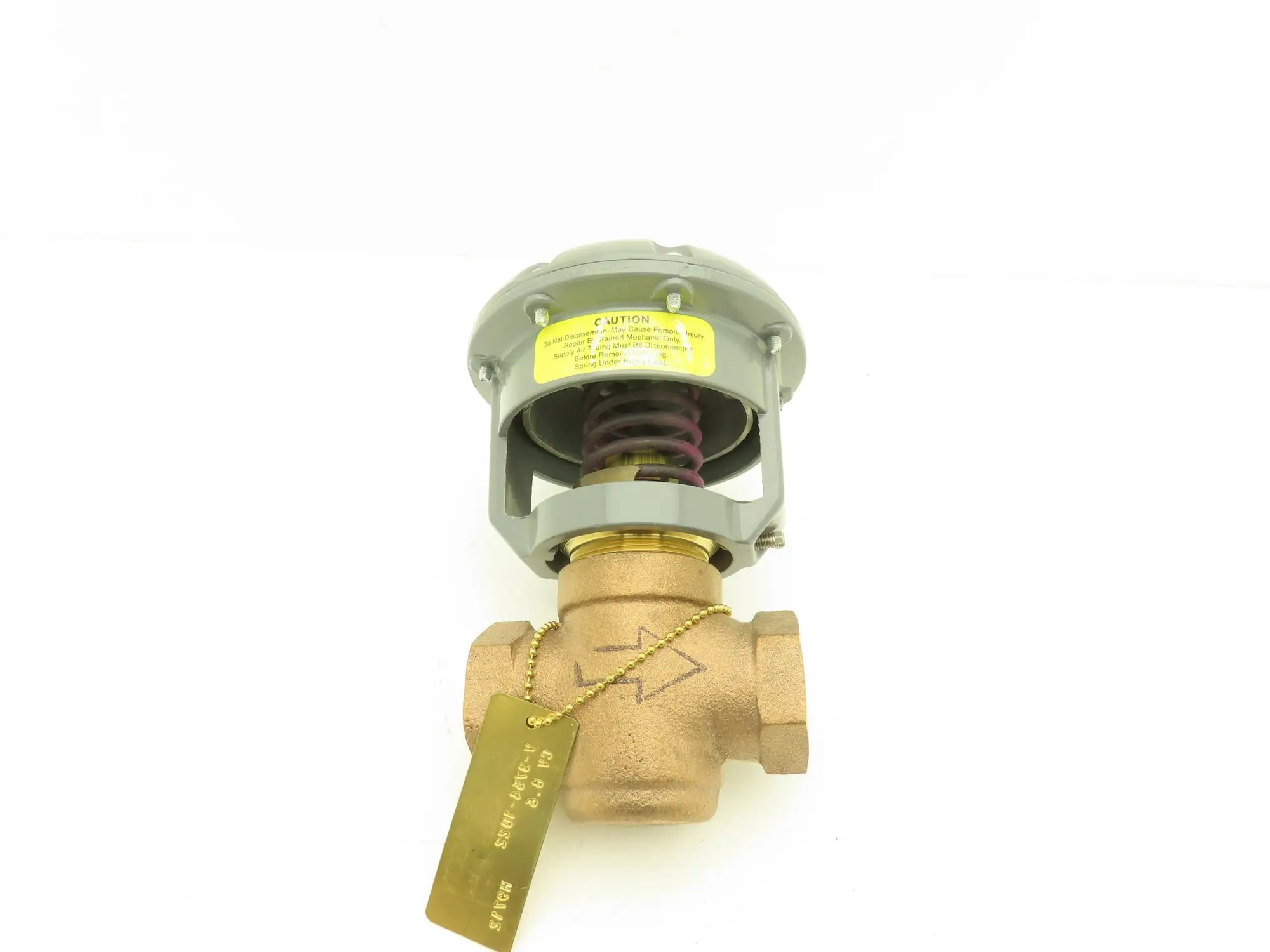 Johnson Controls V-3754-1022 3/4" NPT Normally Open Terminal Unit Valve 3-6 PSI