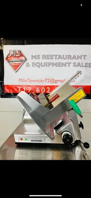 2017 Bizerba GSP-H Manual Gravity Feed Deli Slicer Fully Refurbished Tested & Working