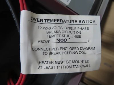 Glo-QuartzElectric Heater Co. HeatMax Heaters 9000 Watts Immersion Heaters (Qty. 8)