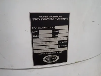 Una-dyn Dryer Unit W/ Hopper