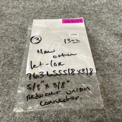 New | in-Stock Let-Lok 763LSS5/8x3/8 Misc Industrial Equipment California US | Davliegogo LLC #1730035