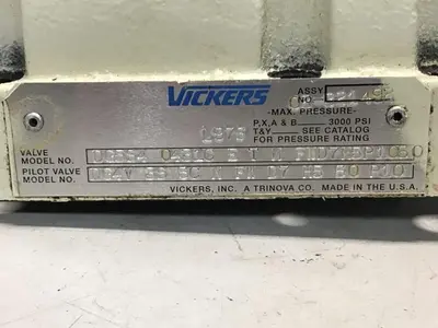 USED VICKERS DG4V 3S 6C M FW D7 H5 60 P10
