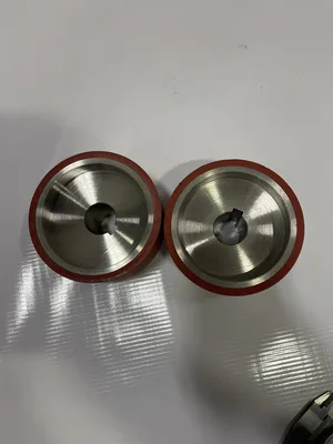Amotek T11615827 4” x 1-1/2” Automatic Bagger Crimping Roller -Lot of 2
