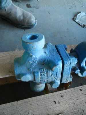 Fisher 1" 600 Class, WCB Steel Control Valve